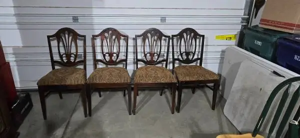 4 Dining Chairs - $40 for All