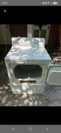Ge electric dryer has been tested works great in very good condition its guaran