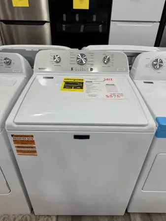 Maytag 4.5 cu.ft Openbox Topload High Efficiency Washer Excellent Condition