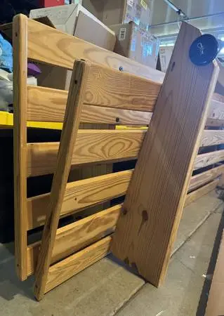 Solid Real Wood Foldable Futon Couch/Bed Frame