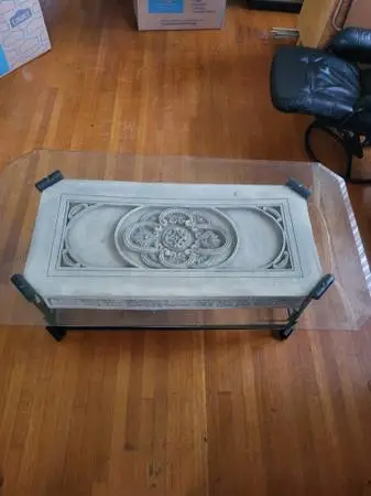 COFFEE TABLE GLASS TOP