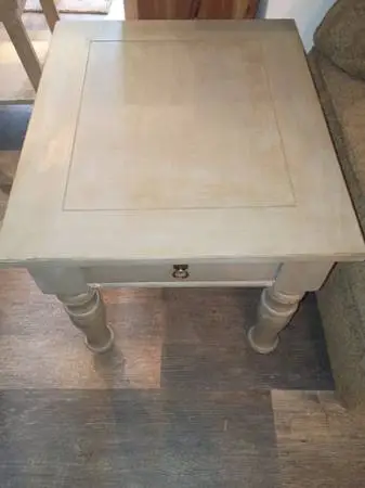 Pair of Solid Wood End Tables