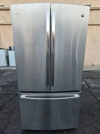 GE Refurbished French Door stainless steel counter depth