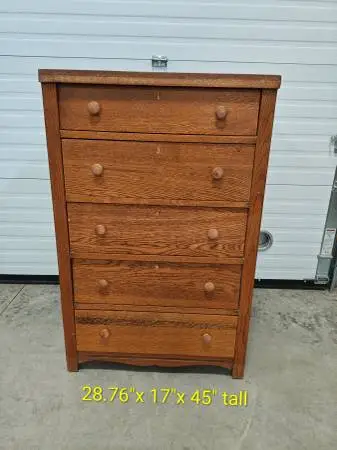 5 Drawer Dresser