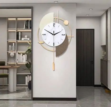 FILLOVE Large Decorative Wall Clock
