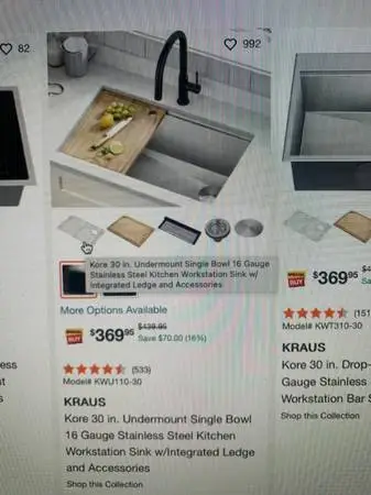 Kraus Kitchen Sink (New in Box)