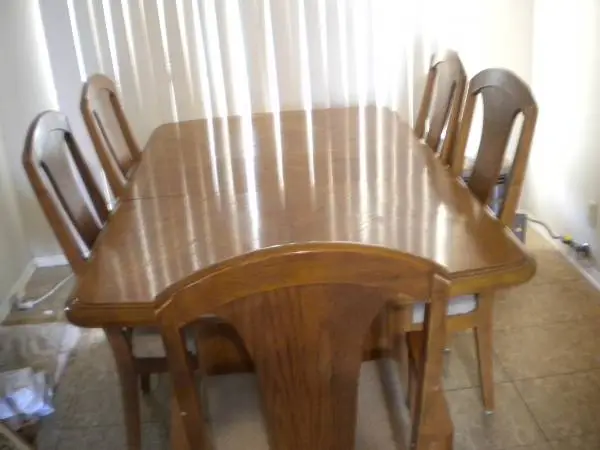 dining room table