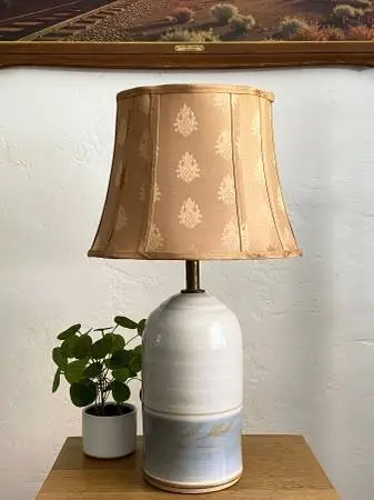 Vintage California Studio Pottery Table Lamp