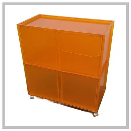 Piero Lissoni For Kartell One Storage Unit, Set Of Two