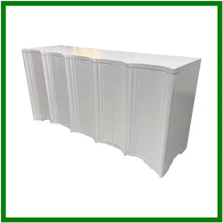 Oly Studio Jackson Buffet, White Enamel