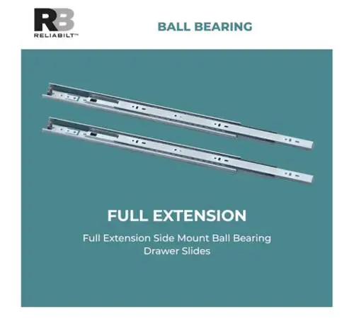 16 Reliabilt Ball-Bearing Drawer Slides (x12)