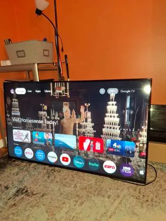 SONY 55 4K HDR LED Smart TV with Google + Remote