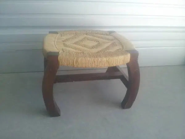 Footstool small old