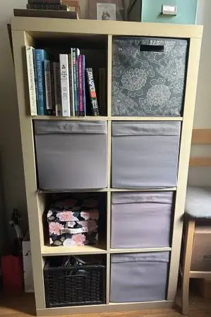 IKEA Lack Bookcase 8 Cubbies