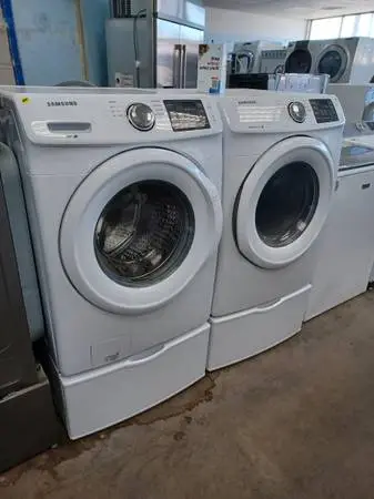 SAMSUNG FRONT LOAD WASHER AND DRYER SET