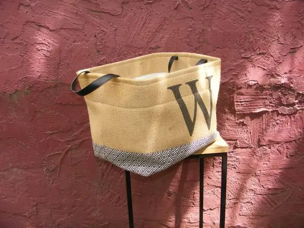 Big oversize sturdy canvas bag