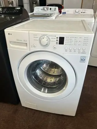 LG Front Load Washing Machine Digital White