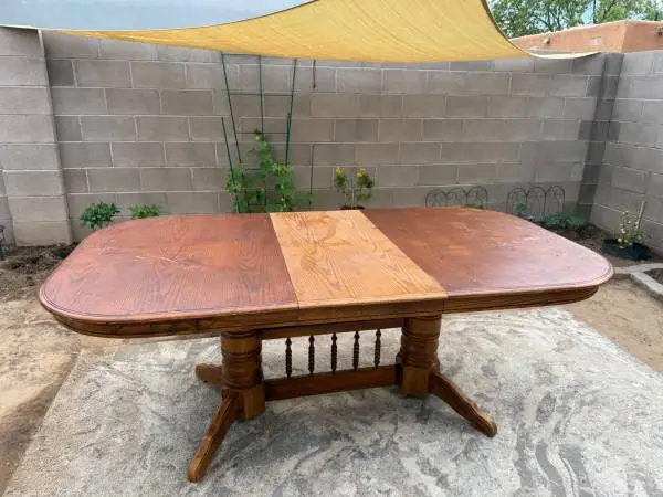 Large Solid Oak Table