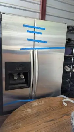 KitchenAid fridge freezer