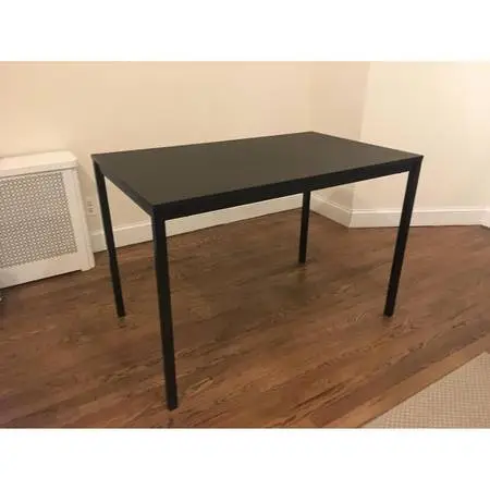 Black Dining Table or Computer Desk - Delivery Possible