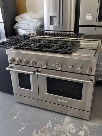 Brand new 48 kitchenaid gas range