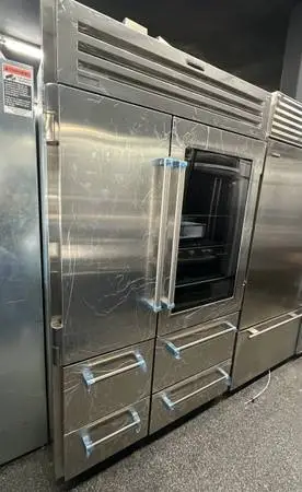 Stainless Steel SUBZERO Refrigerator 48 Inch
