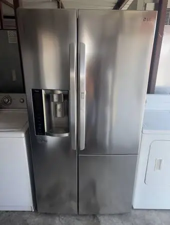 LG Stainless Steel Refrigerator And Freezer