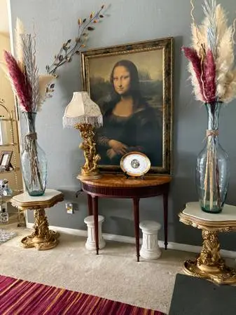 Gorgeous 4pcs Coffee Table Set and Lamp