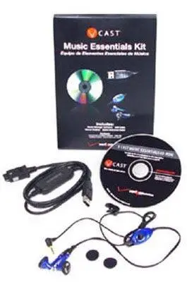 V Cast Music Essentials Kit for LG VX8100, 8300 & 9800M Phones
