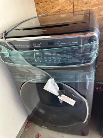 Like New! Premium Samsung FlexWash & FlexDry Washer/Electric Dryer Set (Black St
