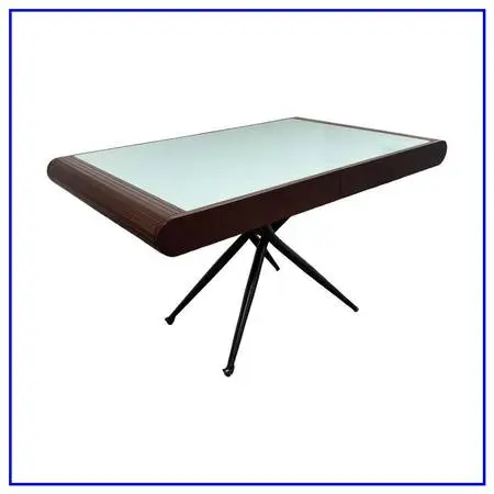 Cattelan Italia Modular Glass Top Table. Estimate Price: $4,000
