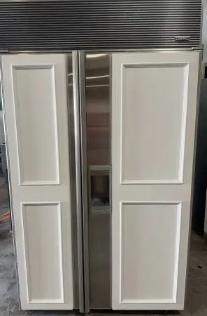 Subzero Panel Ready 48” Fridge/Wolf 36” Wide Gas Range