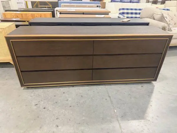 Eichholtz Camelot 86.61 W 6 Drawer Dresser Sideboard Console Buffet