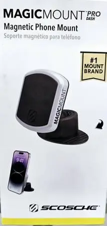 Cellphone Mount Scosche Magnetic Dash Mount w. Interch. Trims