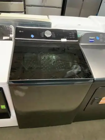 **LG BLACK TOP LOAD 5.5 CU FT SINGLE WASHER**ON SALE NOW**
