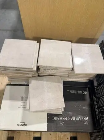 Renzo Ceramic Tile Glossy Grey Shower Bathroom Square Backsplash New