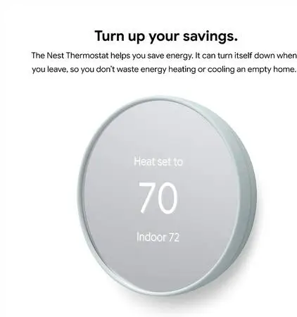 Google Nest Thermostat Wifi