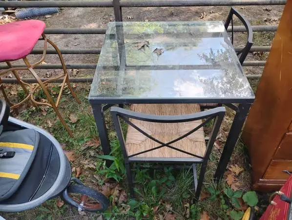 Table and chairs
