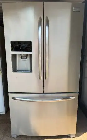Frigidaire Gallery 27.8 Cu Ft French Door Refrigerator — Stainless, Ice & Wate