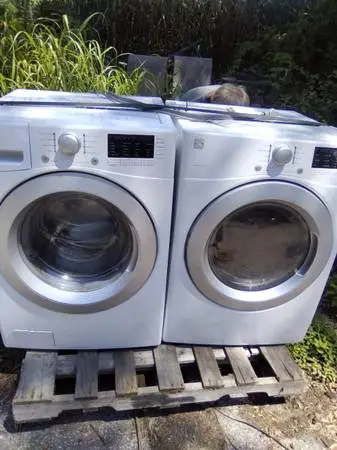 Kenmore washer and electric dryer