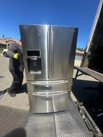 Samsung Refrigerator will deliver and install