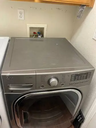 LG front loading washer will deliver and install