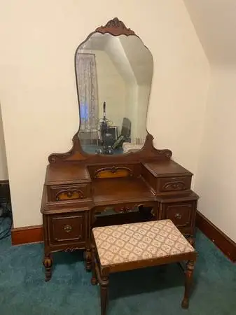Vanity Table and Bench