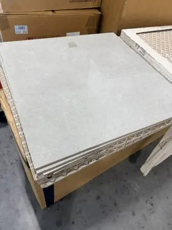Emser 24 x 24 Tile Sterlina 24 pcs Square Floor Wall Polished Grey