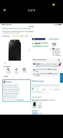 Samsung Washer/Dryer Set