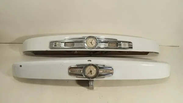 Vintage Tappan Gas Stove Control Panel Retro Kitchen Porcelain Enamel