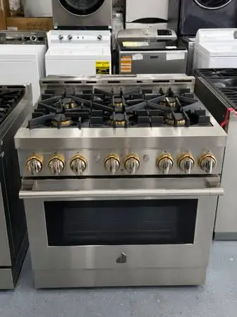 Brand New 36 jennair gas range