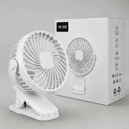 [NEW] Mini Clip-On Fan - USB Rechargeable