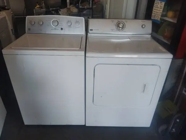 Kenmore washer and gas dryer