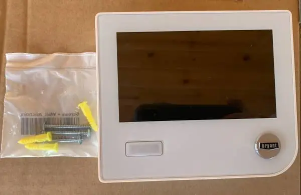 Bryant thermostat Wifi Enabled model SYSTXBBWEC01-B